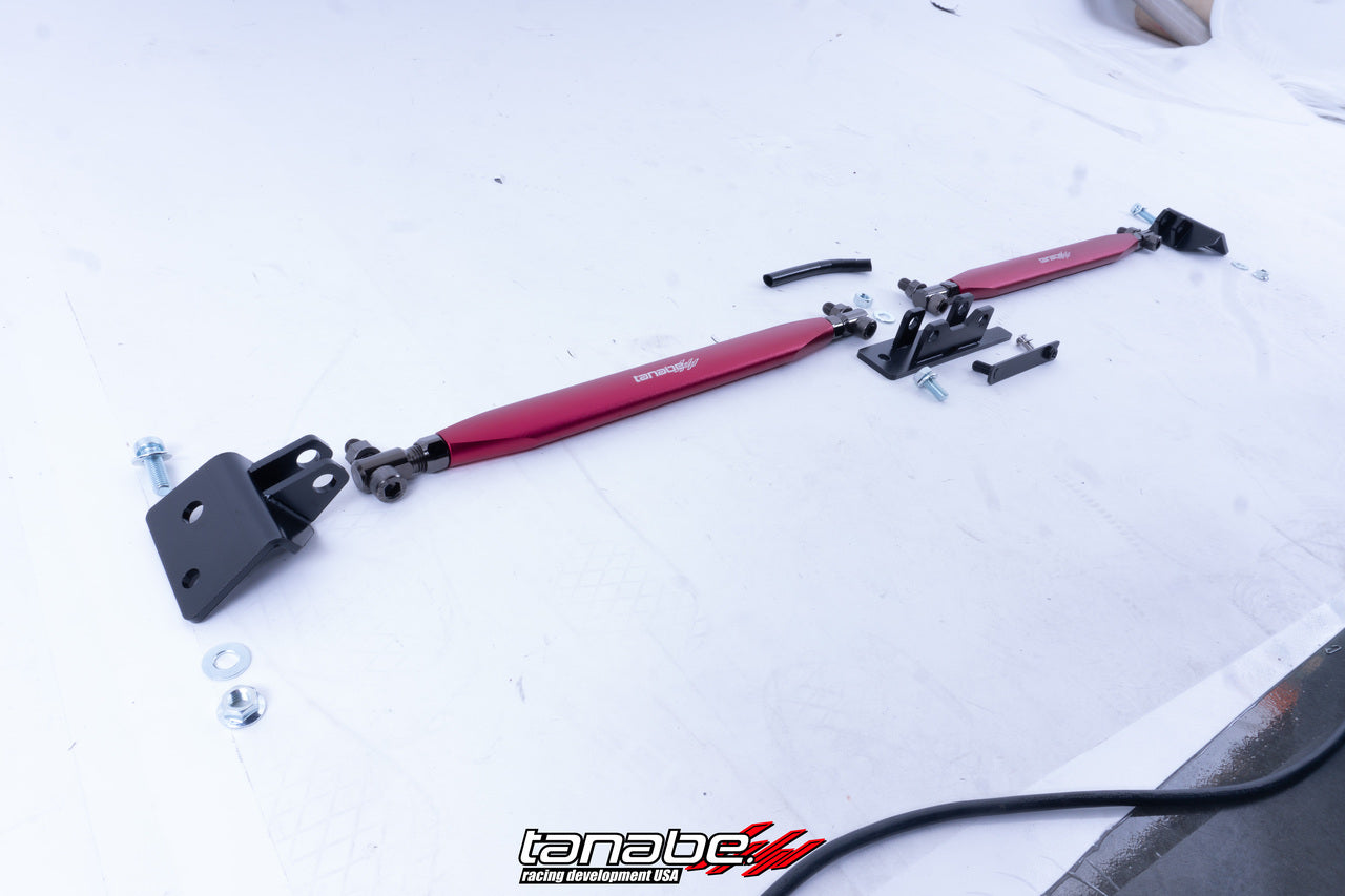 Tanabe Sustec Tower Bar Plus+ (Rear Lower Support Corner Bars) 2023+ Toyota GR Corolla