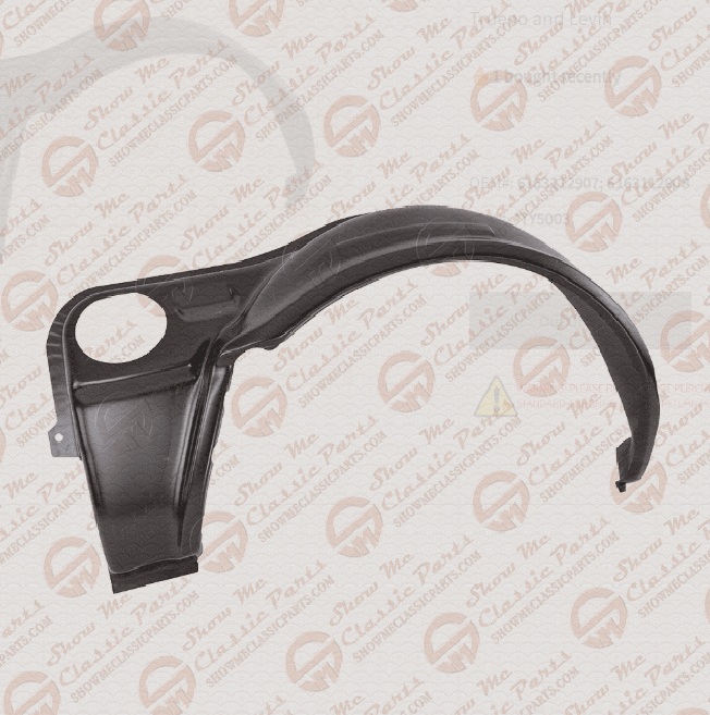 Passenger Side Outer Wheel Housing
1984-1987
Trueno and Levin