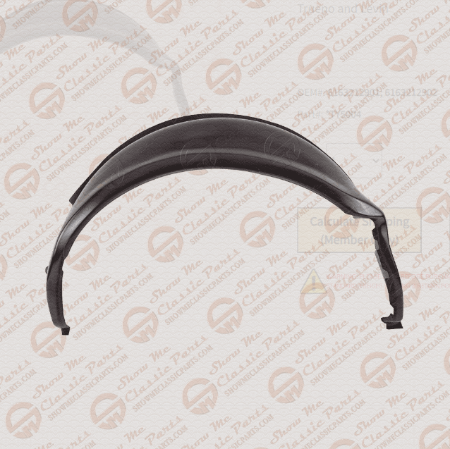 Driver Side Outer Wheel Housing
1984-1987
Trueno and Levin