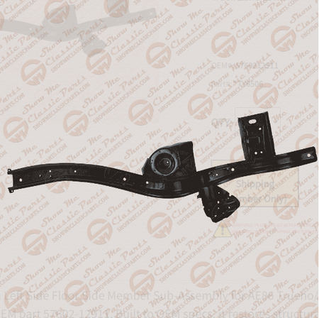 Driver Side Floor Side Member Sub-Assembly
