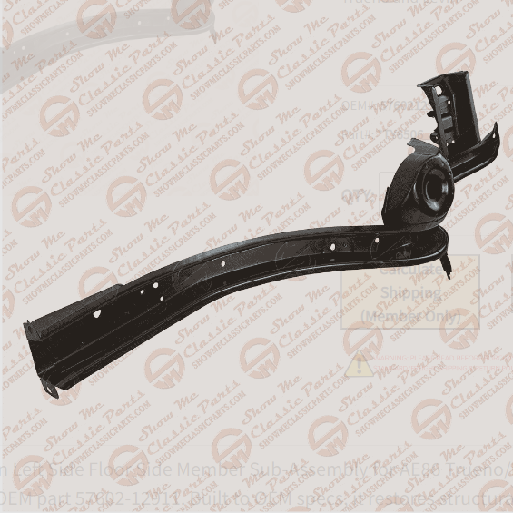 Driver Side Floor Side Member Sub-Assembly