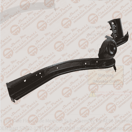 Driver Side Floor Side Member Sub-Assembly