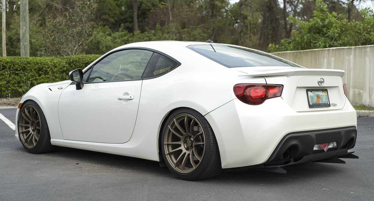 Verus Engineering Aggressive Rear Diffuser for Toyota GT86, Scion FR-S ...