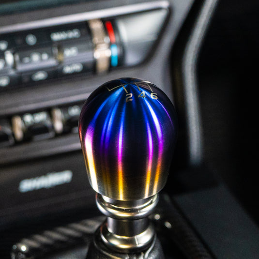 Billetworkz Titanium Torched Shift Knob - Toyota GR Corolla / Corolla Hatch