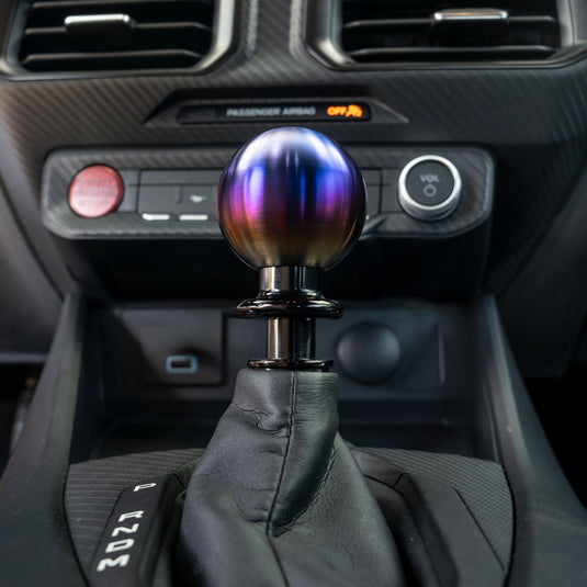 Billetworkz Titanium Torched Shift Knob - Toyota GR Corolla / Corolla Hatch