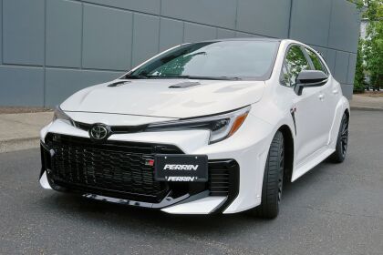 PERRIN License Plate Relocation Kit for 2025+ Toyota GR Corolla
