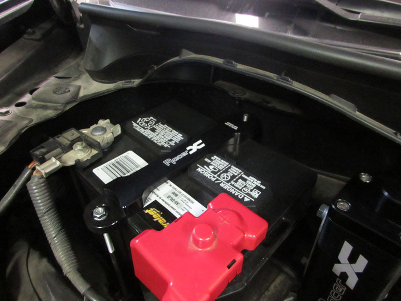 Racer X Fabrication Billet Aluminum Battery Tie Down – 2022+ Toyota GR86, Subaru BRZ & Universal Subaru Models