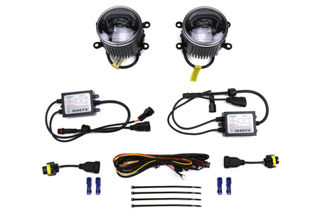 OLM Retical Style LED Fog Lights - 13-16 FR-S 15 WRX 15 STI