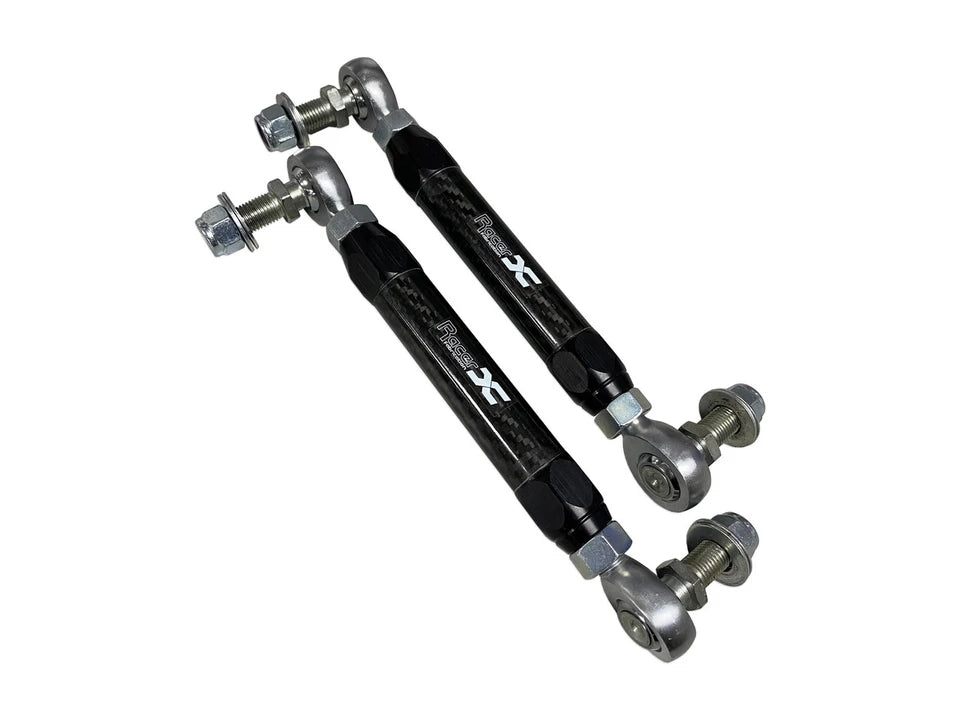 Racer X Fabrication Adjustable Carbon Fiber Front Sway Bar End Links – 2022+ Toyota GR86 & Subaru BRZ (ZN8/ZD8)