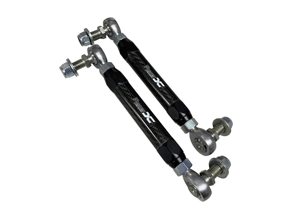 Racer X Fabrication Adjustable Carbon Fiber Front Sway Bar End Links – 2022+ Toyota GR86 & Subaru BRZ (ZN8/ZD8)