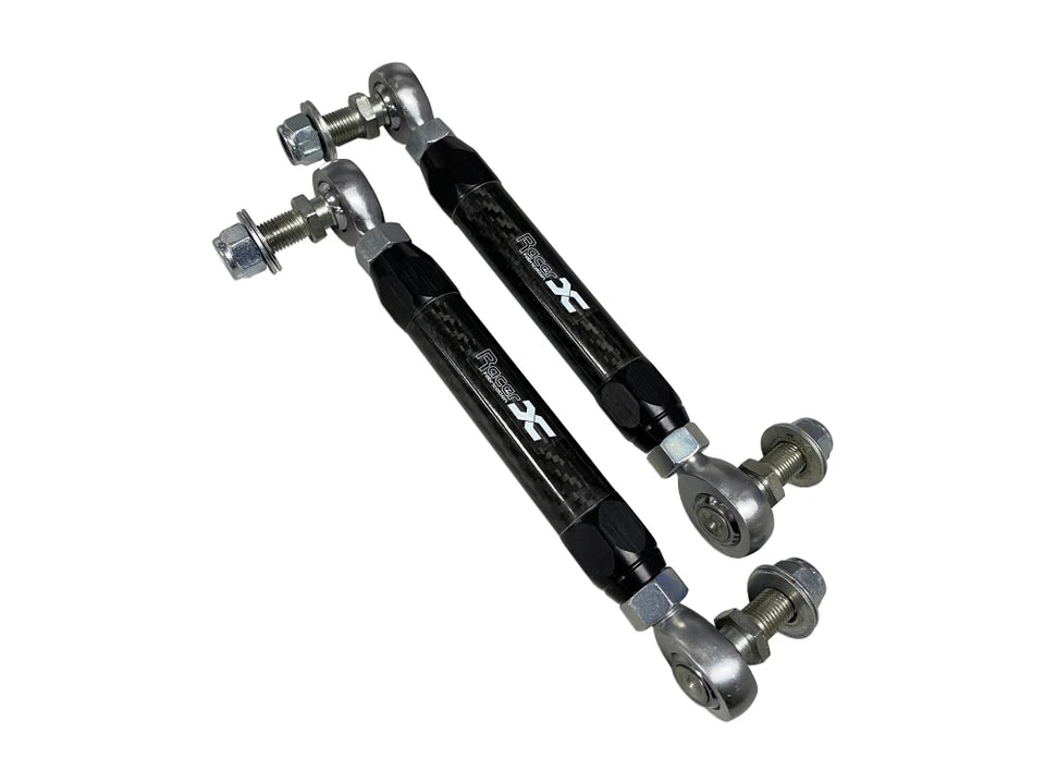 Racer X Carbon Fiber Front End Links – 2013-2020 Toyota GT86 / Subaru BRZ / Scion FR-S (ZN6 / ZC6)