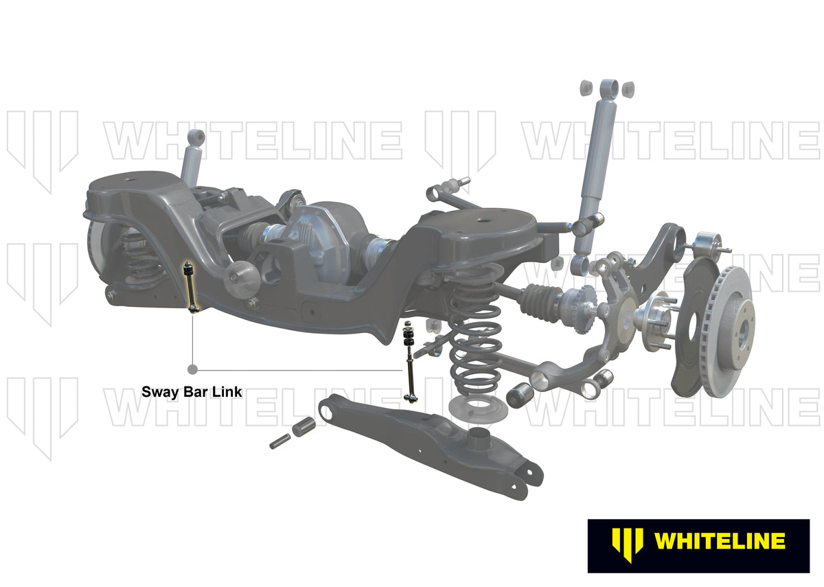 Whiteline Heavy Duty Adjustable Front/Rear Sway Bar End Link Kit 2023+ Toyota GR Corolla