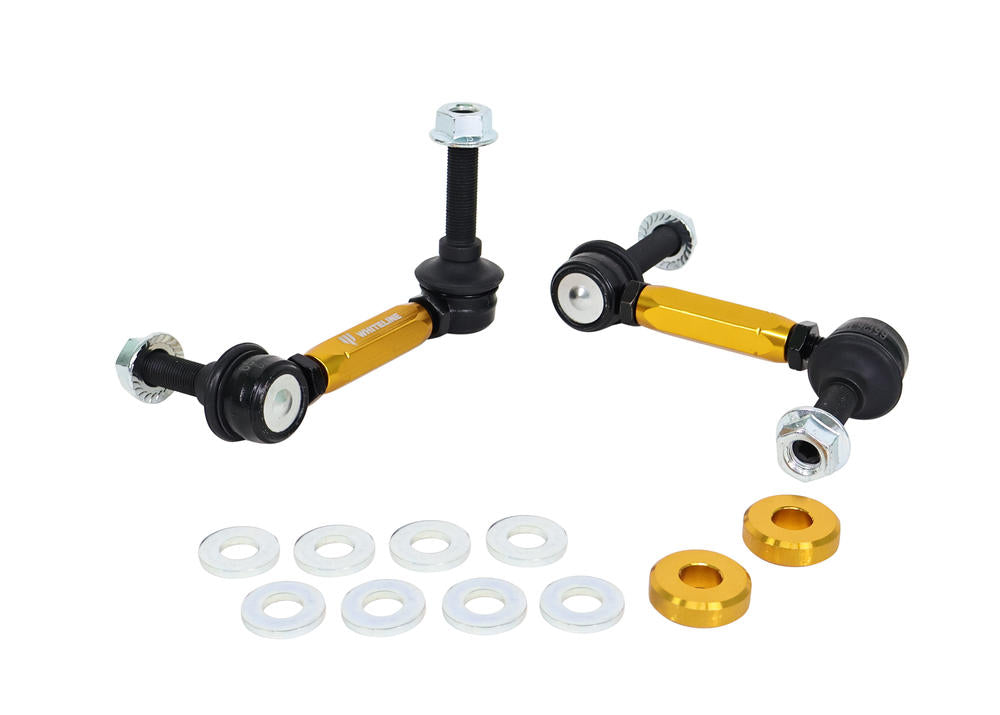 Whiteline Heavy Duty Adjustable Front/Rear Sway Bar End Link Kit 2023+ Toyota GR Corolla