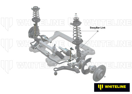 Whiteline Heavy Duty Adjustable Front/Rear Sway Bar End Link Kit 2023+ Toyota GR Corolla