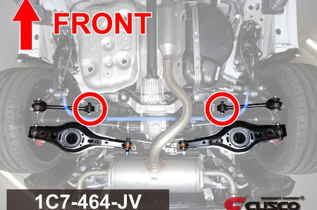 Cusco Pillowball Bushing Set of 2, Rear Suspension Arm, Front Side Bushes 2023+ GR Corolla