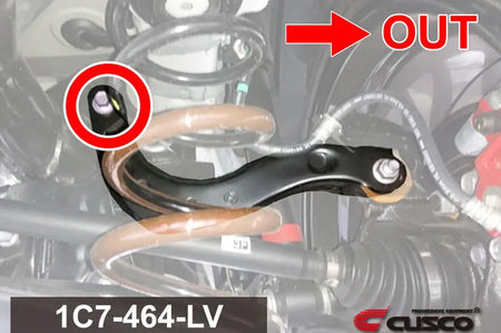 Cusco PIllowball Bushing Set of 2, Rear Upper Control Arm, Body Side 2023+ GR Corolla