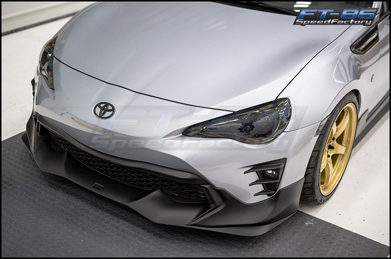 OLM TR Style Front Bumper Skirt Cover - 17-21 86