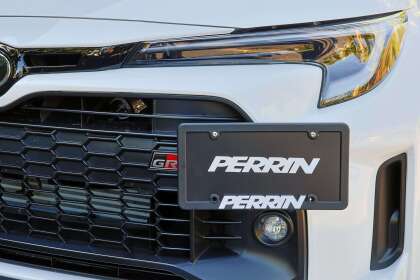 PERRIN License Plate Relocation Kit for 2023+ Toyota GR Corolla