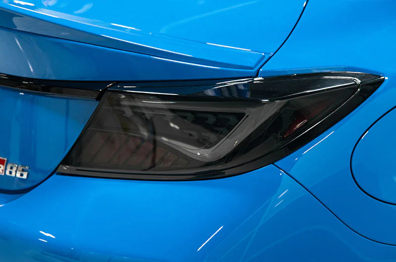 OLM Scythe Style LED Taillights (Smoke Lens Black Base White Bar) - 2022-2026 BRZ GR86
