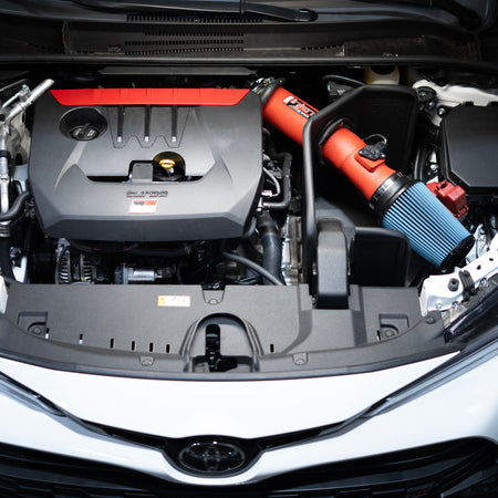 Injen SP Series Short Ram Cold Air Intake System - Wrinkle Red (2023+ Toyota GR Corolla)