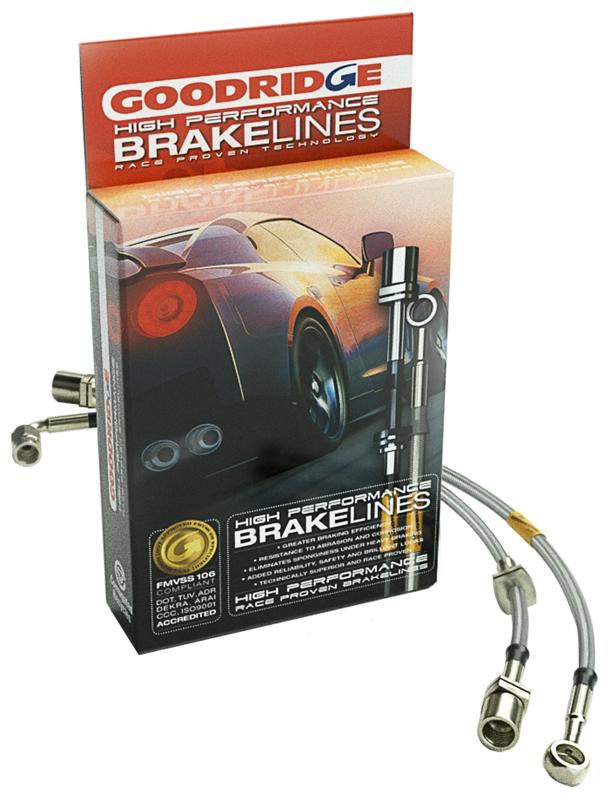 Goodridge G-Stop Stainless Steel Braided Brake Lines