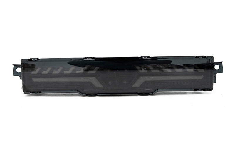 OLM V2 F1 Rear Fog Light (Smoke Lens Black Base White Bar) - 2022-2026 BRZ GR86