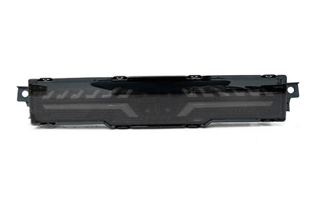 OLM V2 F1 Rear Fog Light (Smoke Lens Black Base White Bar) - 2022-2026 BRZ GR86