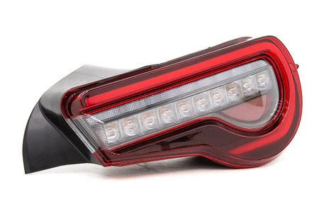OLM OE Plus Linear Style Sequential Tail Lights (Clear) - 13-20 FR-S BRZ 86