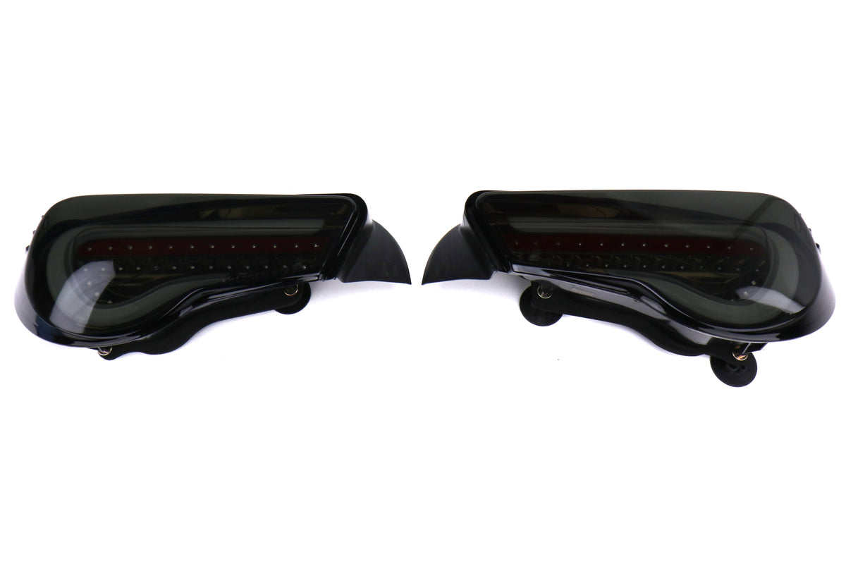OLM VL Style Sequential Smoked Lens Tail Lights (Black Gold Edition ...