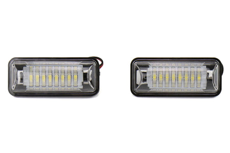 OLM Full Replacement LED License Plate Housings - Toyota Subaru
