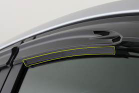 TOM'S Racing Sports Side Visor Set - 2023+ Toyota GR Corolla GZEA14H