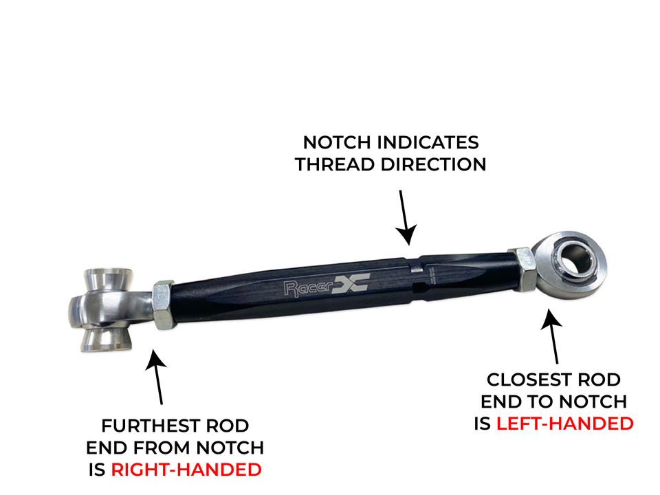 Racer X Replacement XML10 / XMR10 Rod End – Toyota GR86 / BRZ (ZN6 / ZN8)