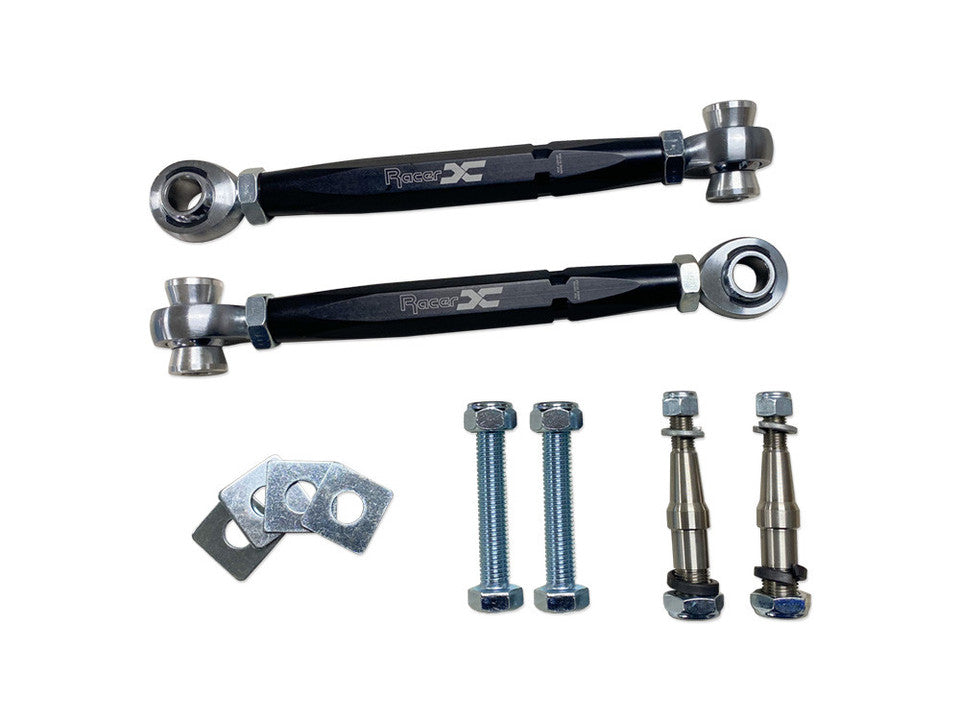 Racer X Fabrication Adjustable Rear Toe Links with Bump Steer Correction – 2022+ Toyota GR86 & Subaru BRZ (ZN8/ZD8)