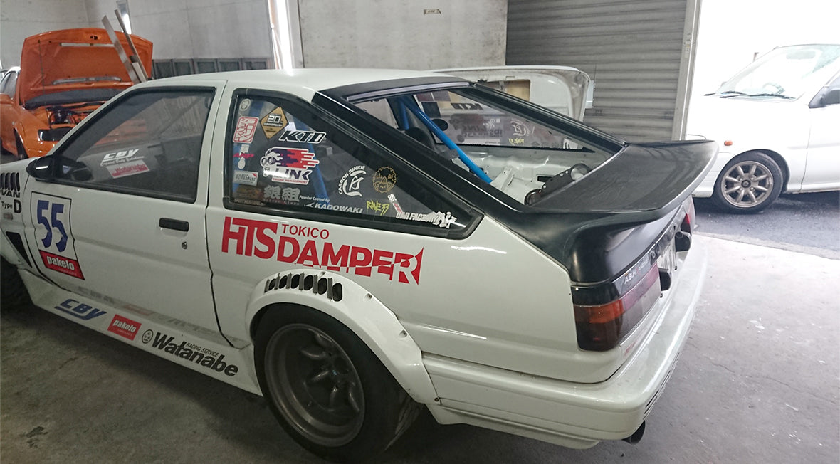 CBY Rear Gate with Spoiler - AE86 3-DOOR