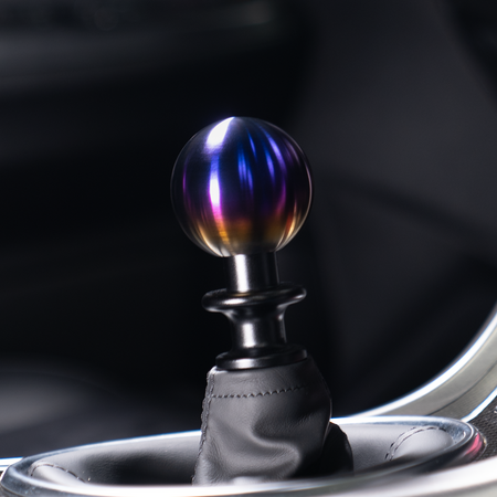 Billetworkz Titanium Torched Shift Knob - Toyota GR Corolla / Corolla Hatch - Sphere