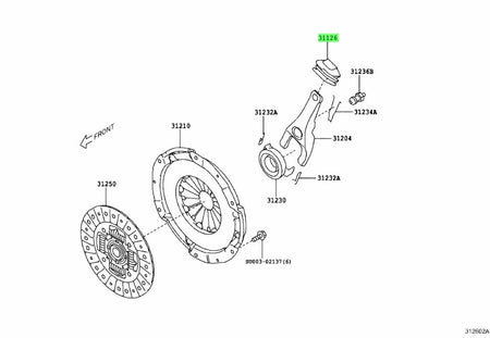 TL70 Clutch Fork Dust Boot 2013+ FRS/BRZ/86 22+ BRZ/GR86