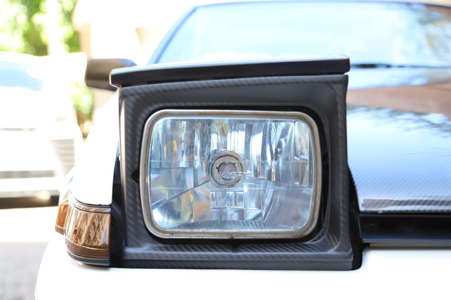 Time Machine AE86 Trueno Headlight Bezel Dry Carbon Battle Garage