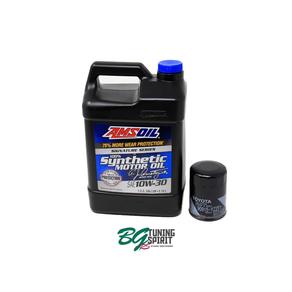 Oil Change Kit for 4AGE to BEAMS with Amsoil 10W-30 - 4 Quart Kit