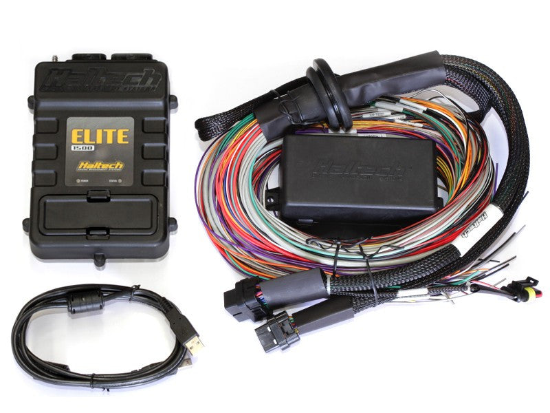 Haltech Elite 1500 (DBW) - 2.5m (8 ft) Premium Universal Wire-in Harness Kit