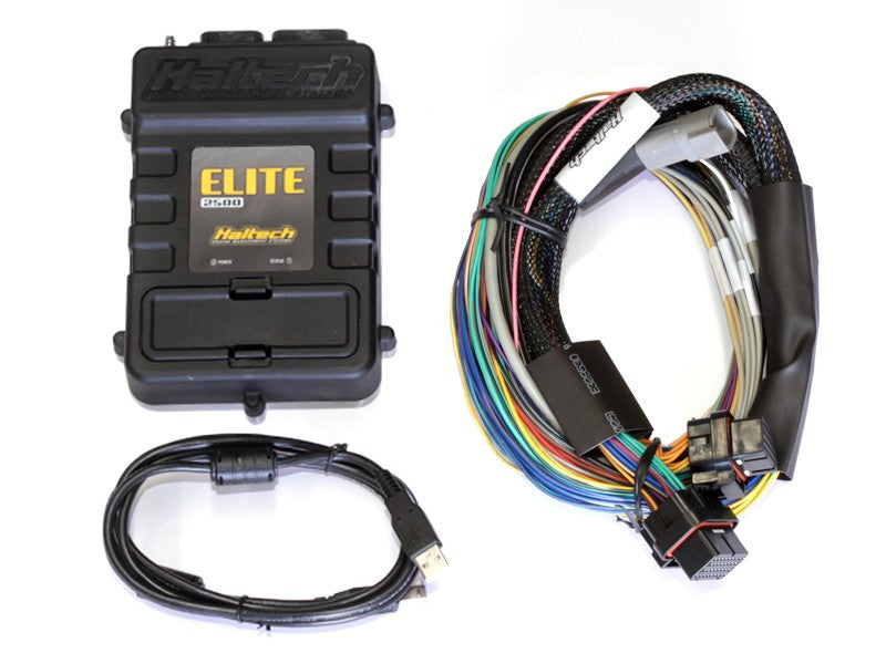 Haltech Elite 2500 (DBW) - 1.2m (4 ft) Basic Universal Wire-In Harness Kit